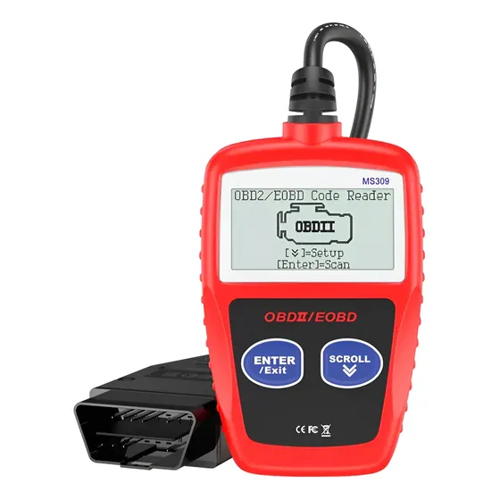 Escáner Automotriz MS309 OBD2 Diagnóstico Vehicular 1 Escáner Automotriz MS309 OBD2 Diagnóstico Vehicular