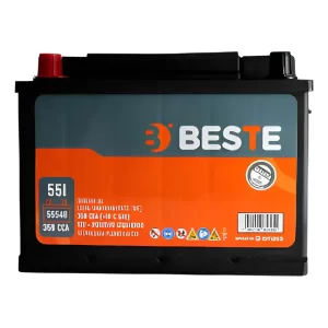 Batería de Auto Beste MF55548 55Ah 350CCA 12V