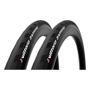 Pack 2 Neumaticos Aro 700 X 25c Vittoria Zaffiro Ruta Color Negro