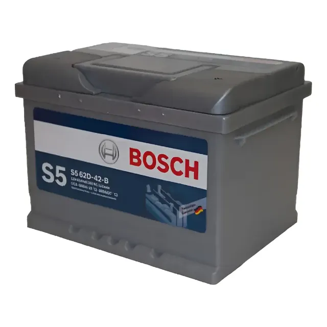 Batería Bosch S5 62Ah 560CCA Polo Positivo Derecho 1 Batería Bosch S5 62Ah 560CCA Polo Positivo Derecho