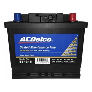 Batería ACDelco S54316 43Ah 380CCA Kia Picanto