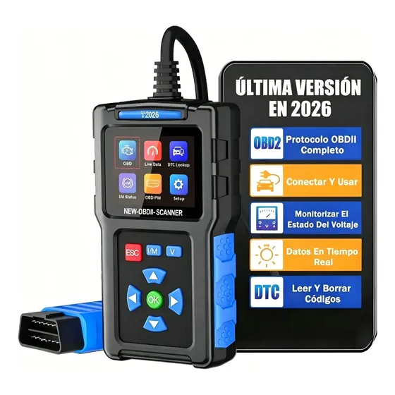 Escáner Automotriz Lector OBD2 Topdiag T200 Multimarca 1 Escáner Automotriz Lector OBD2 Topdiag T200 Multimarca