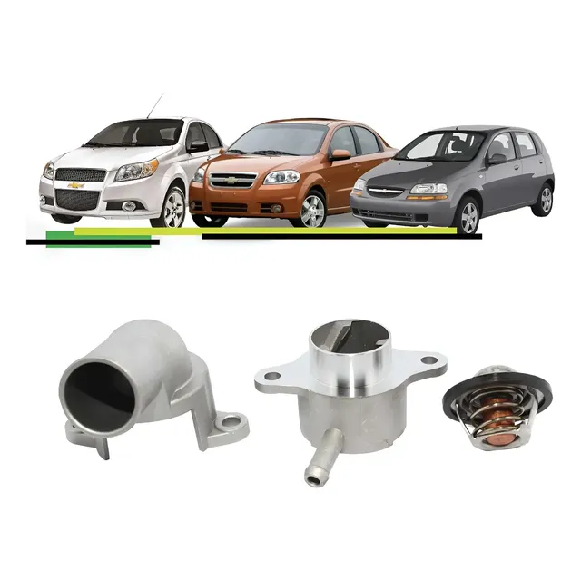 Termostato + Tapa Metal Para Chevrolet Aveo 1.4 2004-2016 1 Termostato + Tapa Metal Para Chevrolet Aveo 1.4 2004-2016
