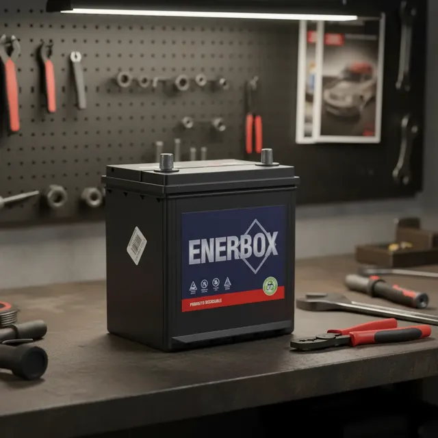 Batería de Auto Enerbox MF40B19L 35Ah 300CCA 1 Batería de Auto Enerbox MF40B19L 35Ah 300CCA
