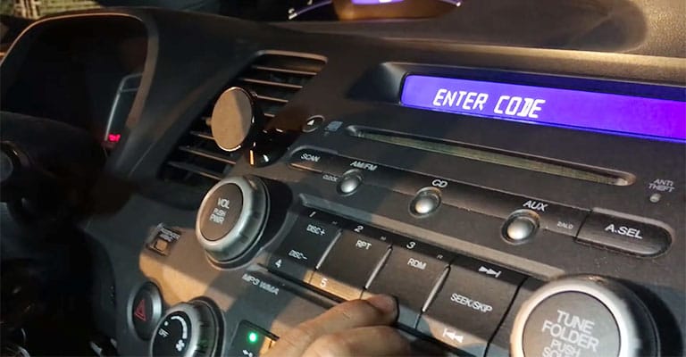 Cómo obtener el código de radio para Honda Accord 2008: guía paso a ...